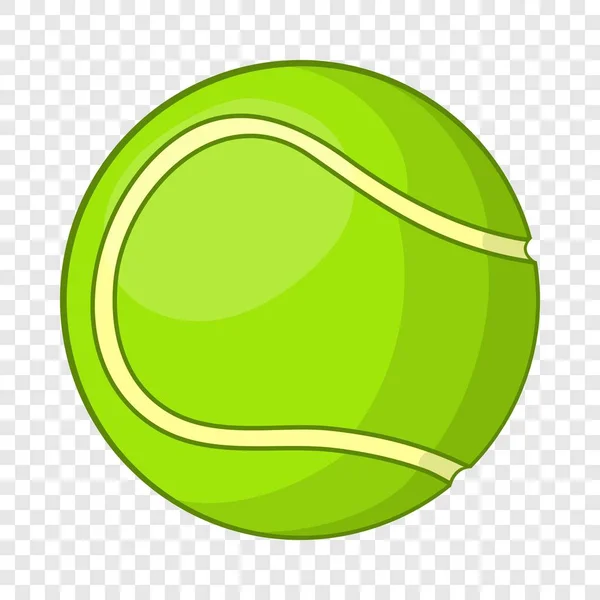 Tenisový míč ikona, kreslený styl — Stockový vektor