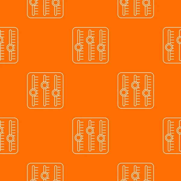 Ses karıştırıcı desen vektör turuncu