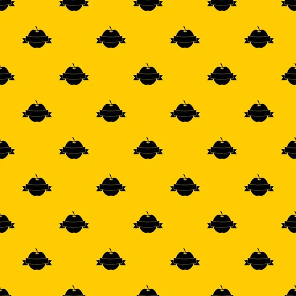 Şerit desen vektör ile Apple