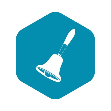 Zil simgesini, basit tarzı