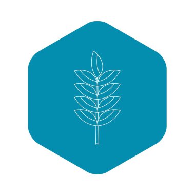 Çavdar Spica'nın simgesi, anahat stili