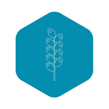 Sıkı spike simgesi, anahat stili