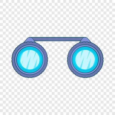 Spor dürbün simgesi, karikatür tarzı