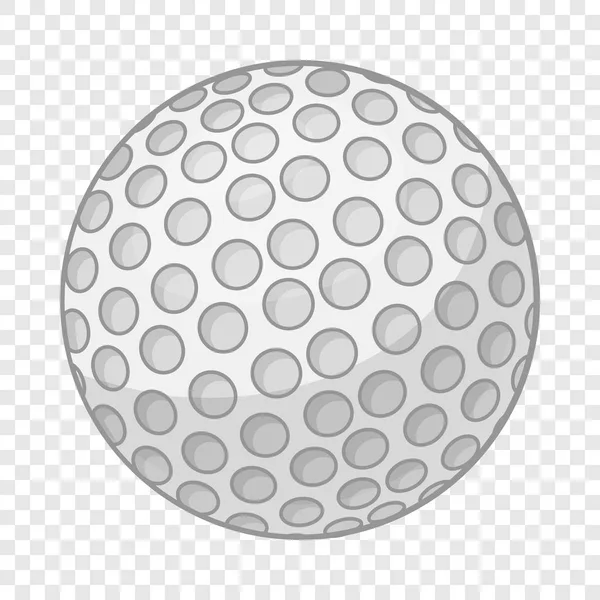 Ikona golfového míčku, kreslený styl — Stockový vektor