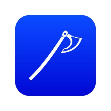 Axe simgesi dijital mavi