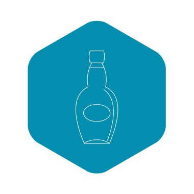 Büyük şişe simgesi, anahat stili