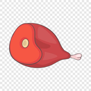 Jamon simgesi, karikatür tarzı