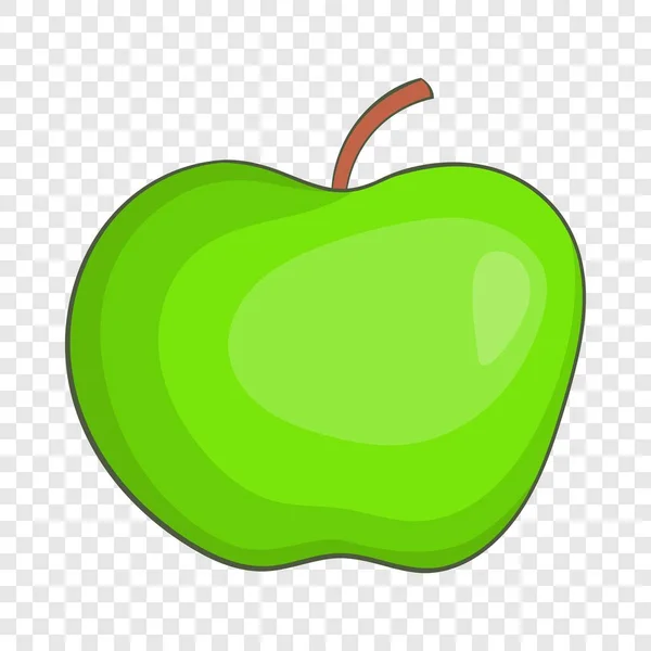 Apple-pictogram, cartoon stijl — Stockvector