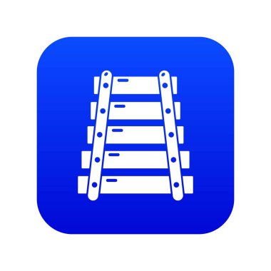 Ksillotelefon simgesi mavi vektör