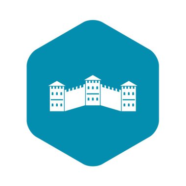 Çin Seddi simgesi, basit tarzı