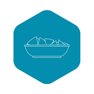 Nachos chip simgesi, özet biçimi