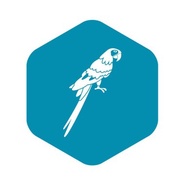 Brezilyalı papağan simgesi, basit tarzı