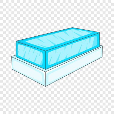 Cam vitrin simgesi, karikatür tarzı