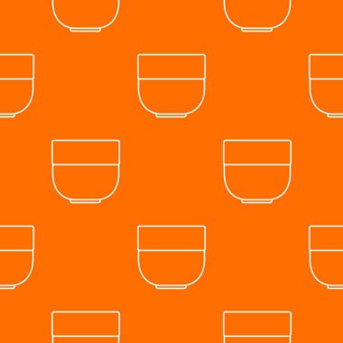 Kase deseni vektör turuncu