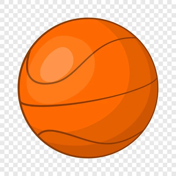 Icono de baloncesto, estilo de dibujos animados — Vector de stock