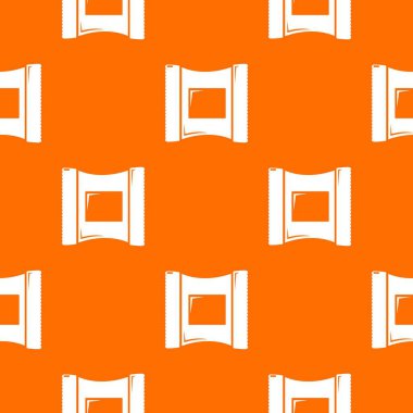 Islak mendil paket şablonu turuncu