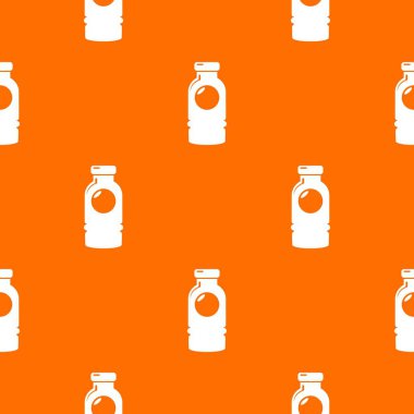 Kozmetik şişe desen vektör turuncu