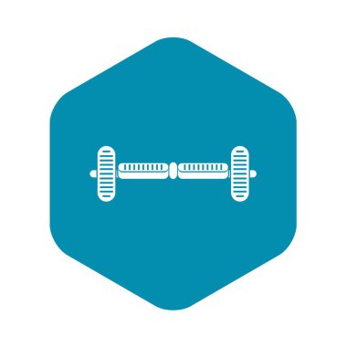 Hoverboard gyro pod simgesi, basit tarzı