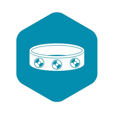 Taşlar simgeyle basit tarzı bileklik