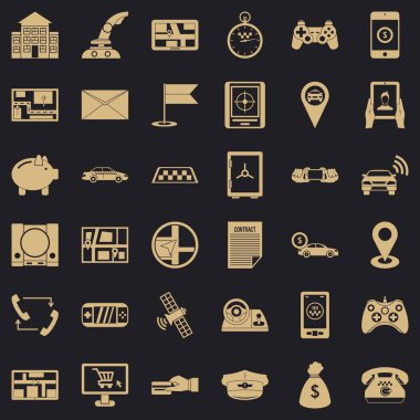 Simgeler kümesi, basit stil e-posta