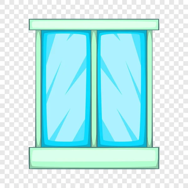 Fenster-Symbol, Cartoon-Stil — Stockvektor