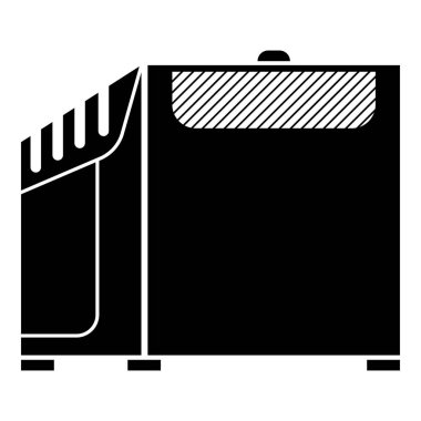 Büyük Klima simgesi, basit tarzı