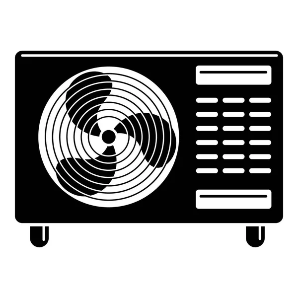 Street part air conditioner icon, simple style