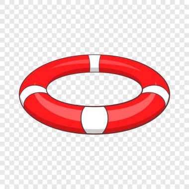 Lifebuoy simgesi, çizgi film tarzı