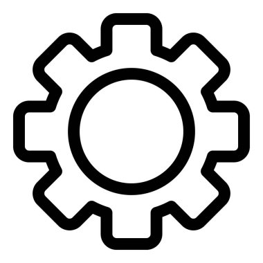 Tek vites simgesi, anahat stili