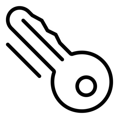 Akıllı anahtar simgesi, anahat stili