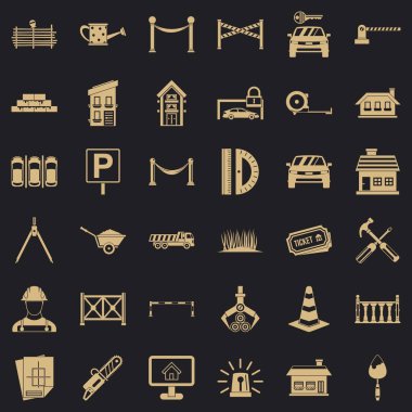 Bina simgeler kümesi, simle stili