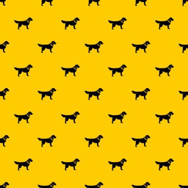 Dog pattern vector