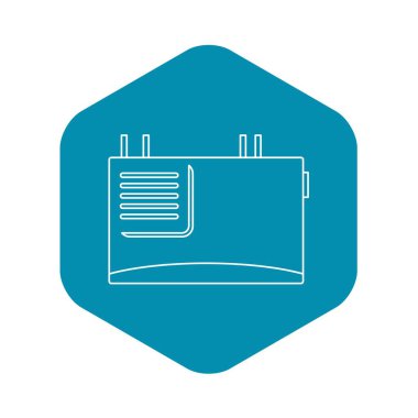 Duvar yönlendirici simgesi, anahat stili