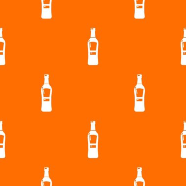 Burbon desen vektör turuncu