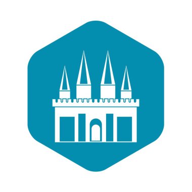 İngiltere Sarayı simgesi, basit tarzı