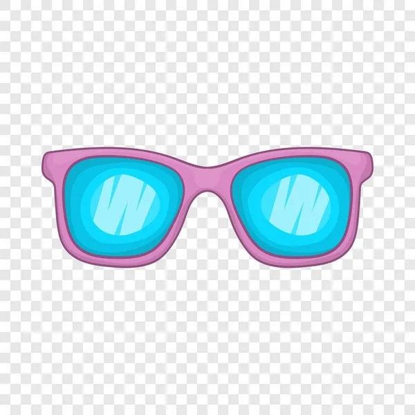 Icono de gafas, estilo dibujos animados — Vector de stock