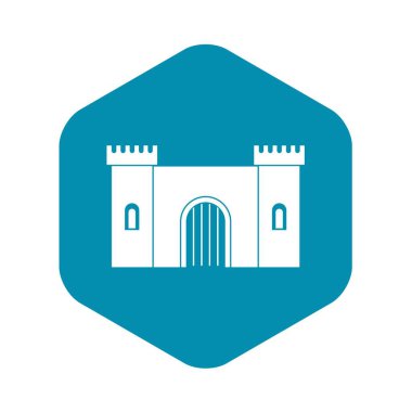 Kale Kapısı simgesi, basit tarzı ile