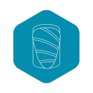 Somon simgesi, anahat stili