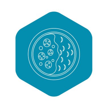 Asya çorba simgesi, anahat stili