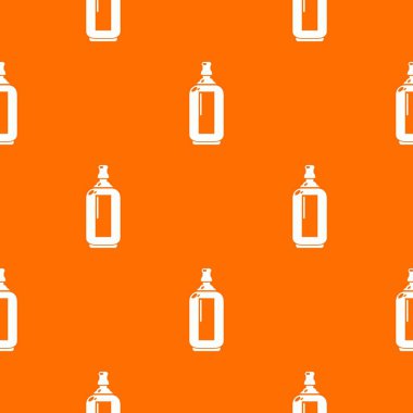 Cam şişe desen vektör turuncu