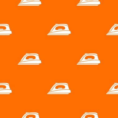 Demir desen vektör turuncu