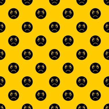 Rahatsız emotpattern vektör