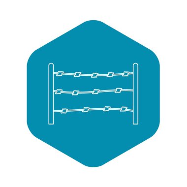 Kısıtlı ağ simgesi, anahat stili