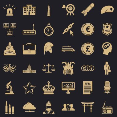 Simgeler kümesi, basit tarzı taç