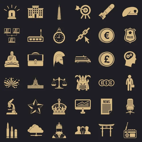 Simgeler kümesi, basit tarzı taç