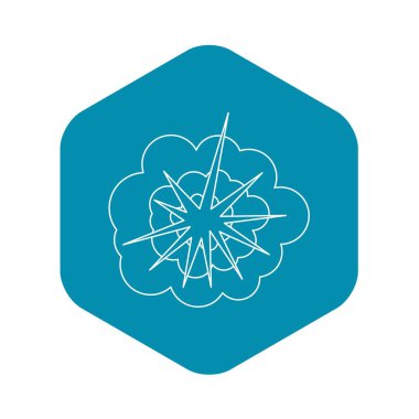  Spica'nın simgesi, anahat stili