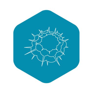  Spica'nın simgesi, anahat stili