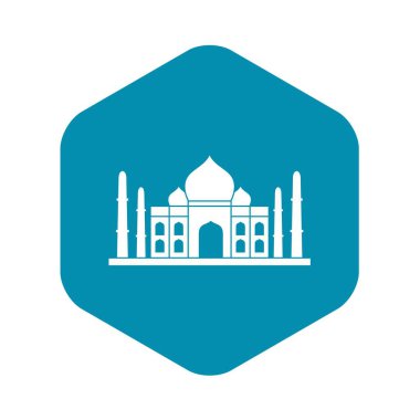 Taj mahal simgesi, basit tarzı