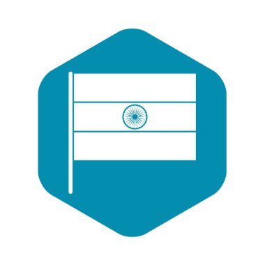 Hint bayrak simgesi, basit tarzı