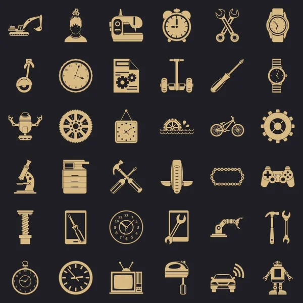 Tornavida Icons set, basit tarzı